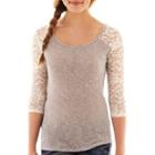 Arizona 3/4-sleeve Lace Tee