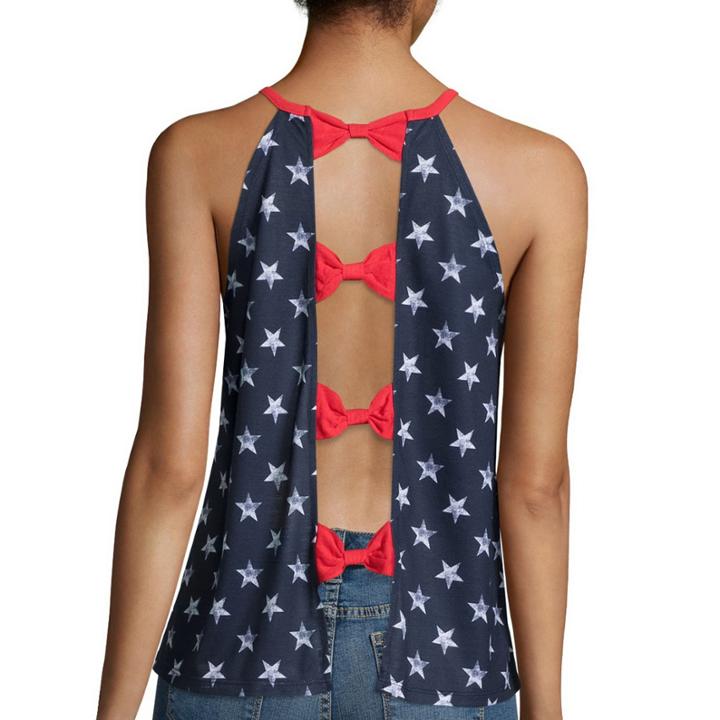 Arizona Back Bow Swing Tank Top - Juniors