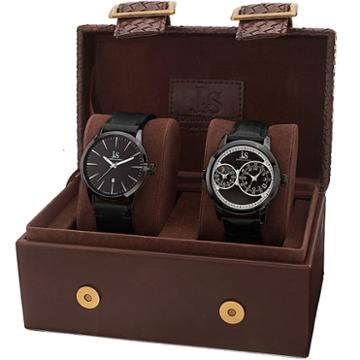 Forever Me Mens Black Strap Watch-j-114bk