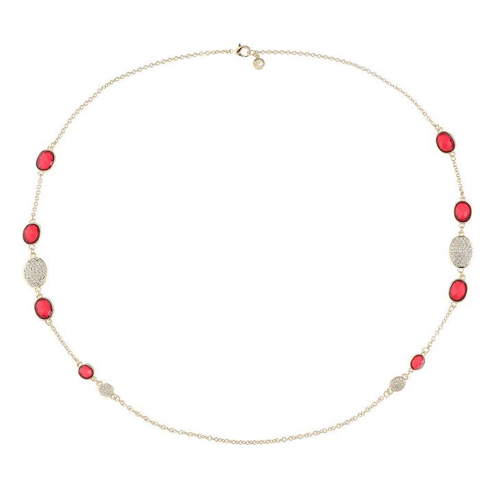 Gloria Vanderbilt Womens Round Strand Necklace