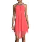 By & By Sleeveless Alternative-hem Dress