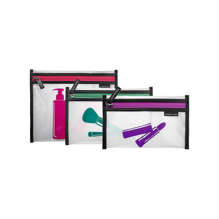 Sephora Collection The Gallivanter Clear To Go: 3 In 1 Bags