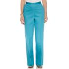Alfred Dunner Scenic Route Flat Front Pants