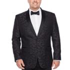 Jf J.ferrar Camouflage Tuxedo Jacket - Big And Tall