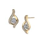Sirena 1/3 Ct. T.w. Diamond 14k Yellow Gold Earrings