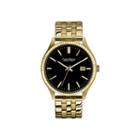 Caravelle New York Mens Gold-tone Bracelet Watch 44b105
