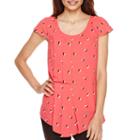 Worthington Cap-sleeve Pleat-front Peplum Blouse - Petite