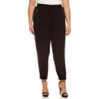 Boutique + Knit Track Pants-plus