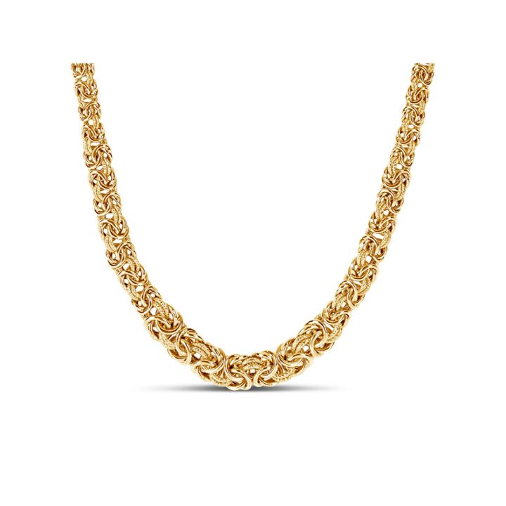 Not Applicable 18k Gold Over Silver 18 Inch Chain Necklace