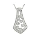 1/4 Ct. T.w. Diamond Kite-shaped Pendant Necklace