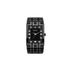 Bulova Mens Black Watch W/ Diamond Accents