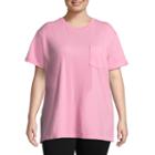 Flirtitude Teenage Dream Oversized Tee - Juniors Plus