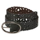 Big Buddha Scalloped-edge Reversible Belt