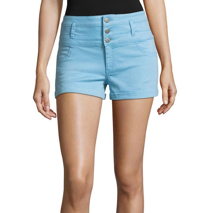 Tinseltown 2 3/4 Denim Shorts-juniors