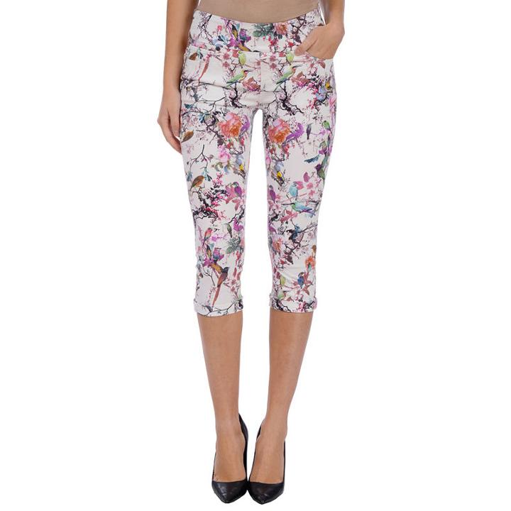 Lola Jeans Mid-rise Pull On Capris - Plus