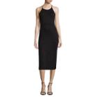 Decree Halter Midi Bodycon Dress - Juniors