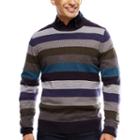 Argyleculture Long-sleeve Striped Sweater