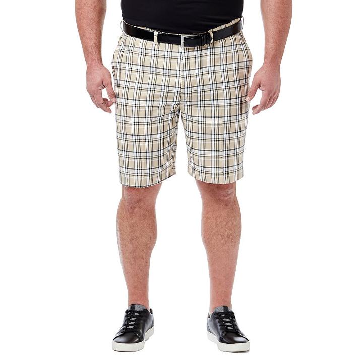 Haggar Cool 18 Pro Classic Fit Shorts - Big And Tall