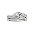 Limited Quantities 1/2 Ct. T.w. Diamond 14k White Gold Bridal Ring Set