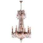Winchester Collection 15 Light Antique Bronze Finish And Clear Crystal Chandelier