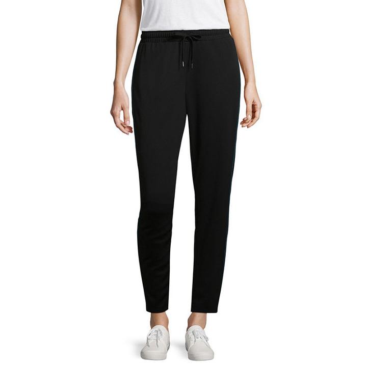 St. John's Bay Active Mesh Track Pants-petite