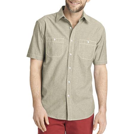 Arrow Short-sleeve Chambray Woven Shirt