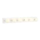 Vanessa 6-light White Bath Vanity