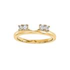 1/6 Ct. T.w. Diamond 14k Yellow Gold Ring Enhancer