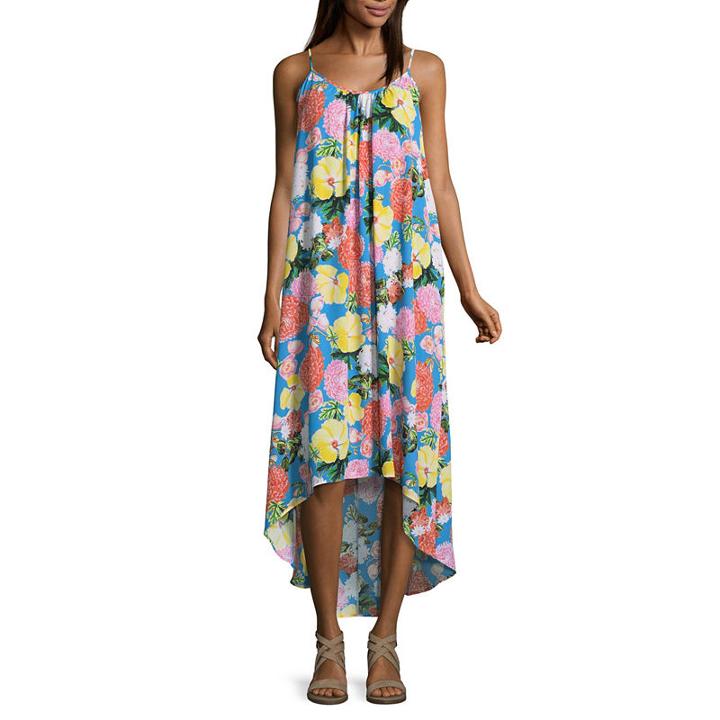 Belle + Sky High Low Maxi Tank Dress