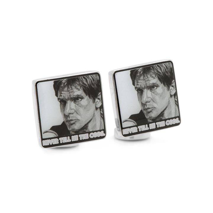 Star Wars&trade; Hans Solo Never Tell Me The Odds Cuff Links