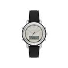 Skechers Womens Black Silicone Strap Analog/digital Chronograph Watch