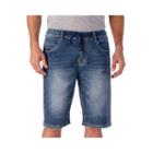 Seven7 Knit Denim Jogger Shorts