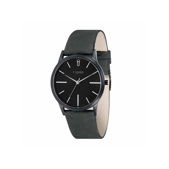Fjord Mens Green Strap Watch-fj-3028-02