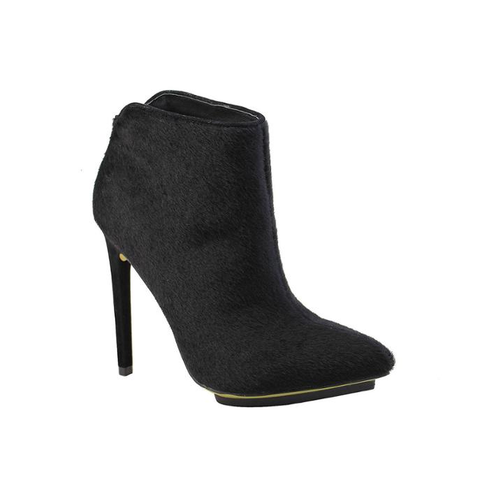 Michael Antonio Troops Faux Pony-hair Booties