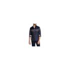 Tr Premium Navy Pattern Band With Polka Dot Contrast Slim Fit Dress Shirts