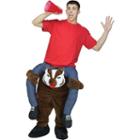Ride A Badger Adult Costume - One Size Fits Most