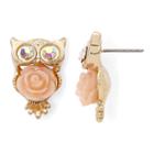 Decree Owl Flower Earrings
