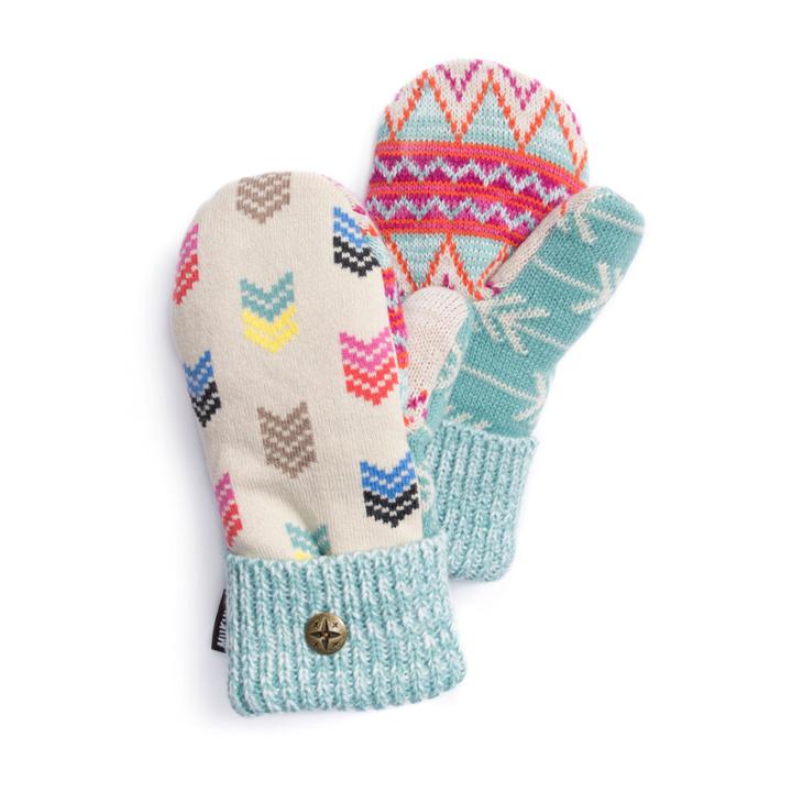 Muk Luks Knit Midweight Mittens