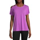 Xersion Shoulder Cutout T-shirt