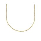 Majestique&trade; 18k Two-tone Gold 18 Twist Chain Necklace