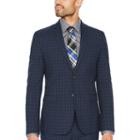 J.ferrar Slim Fit Checked Suit Jacket-slim