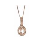 Limited Quantities! Womens 1/5 Ct. T.w. Pink Morganite 14k Gold Pendant Necklace