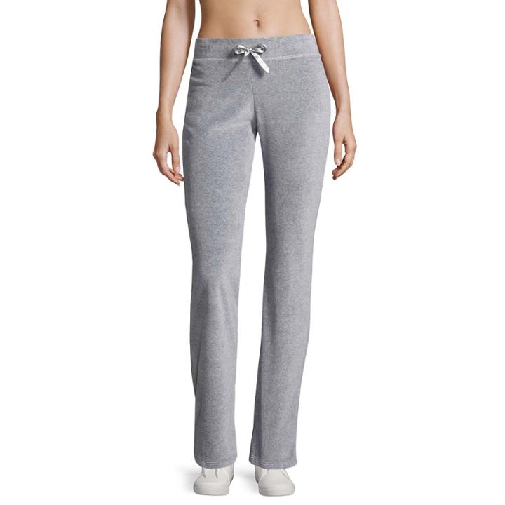 Flirtitude Velour Lounge Pants- Juniors