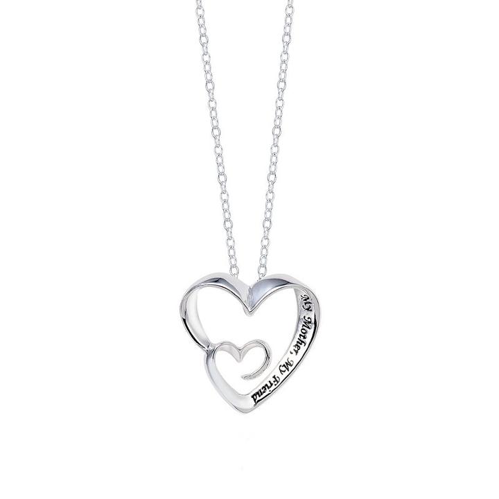 Footnotes Footnotes Heart Pendant Necklace