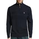 Us Polo Assn. Mock Neck Long Sleeve Pullover Sweater