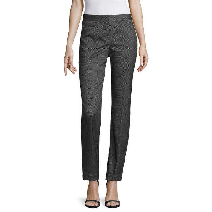 Worthington Blocked Suit Ankle Pants - Tall