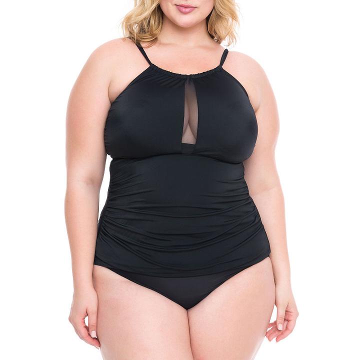Boutique + Tankini Swimsuit Top-plus