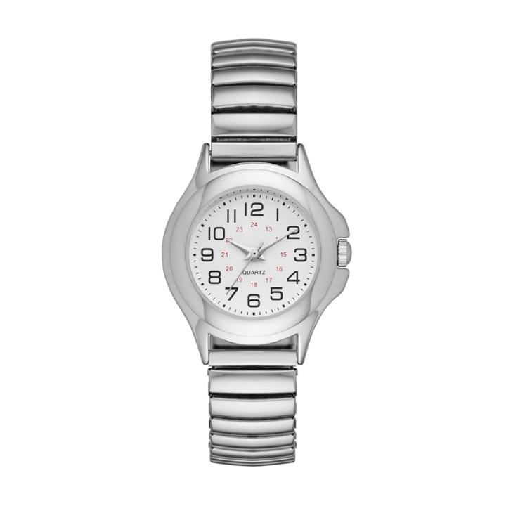 Womens Silver Tone Expansion Watch-fmdjo118