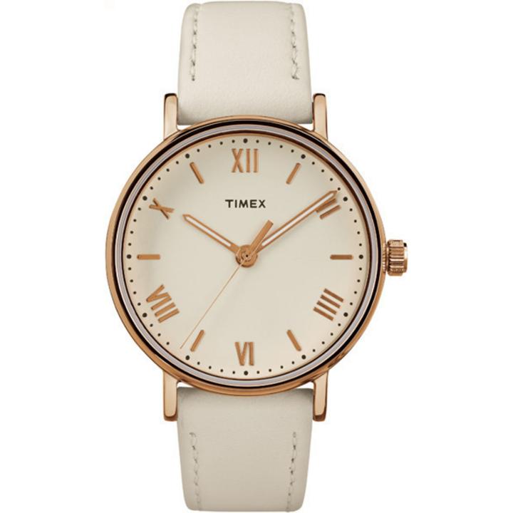 Timex Southview Womens White Strap Watch-tw2r283009j