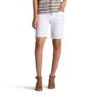 Lee 8 Modern Fit Denim Bermuda Shorts-petite